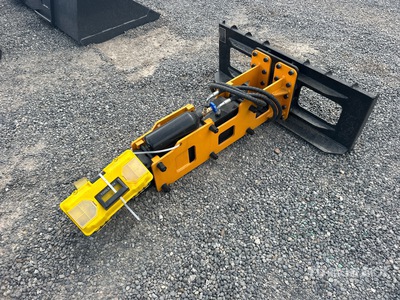 2025 GIYI GY-D680 Skid Steer Post Driver (Unused)