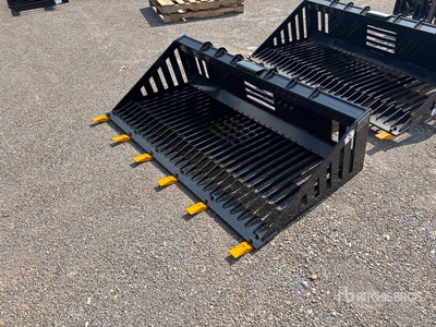 2026 GIYI GY-RB66 66 in Skeleton Skid Steer Bucket (Unused)
