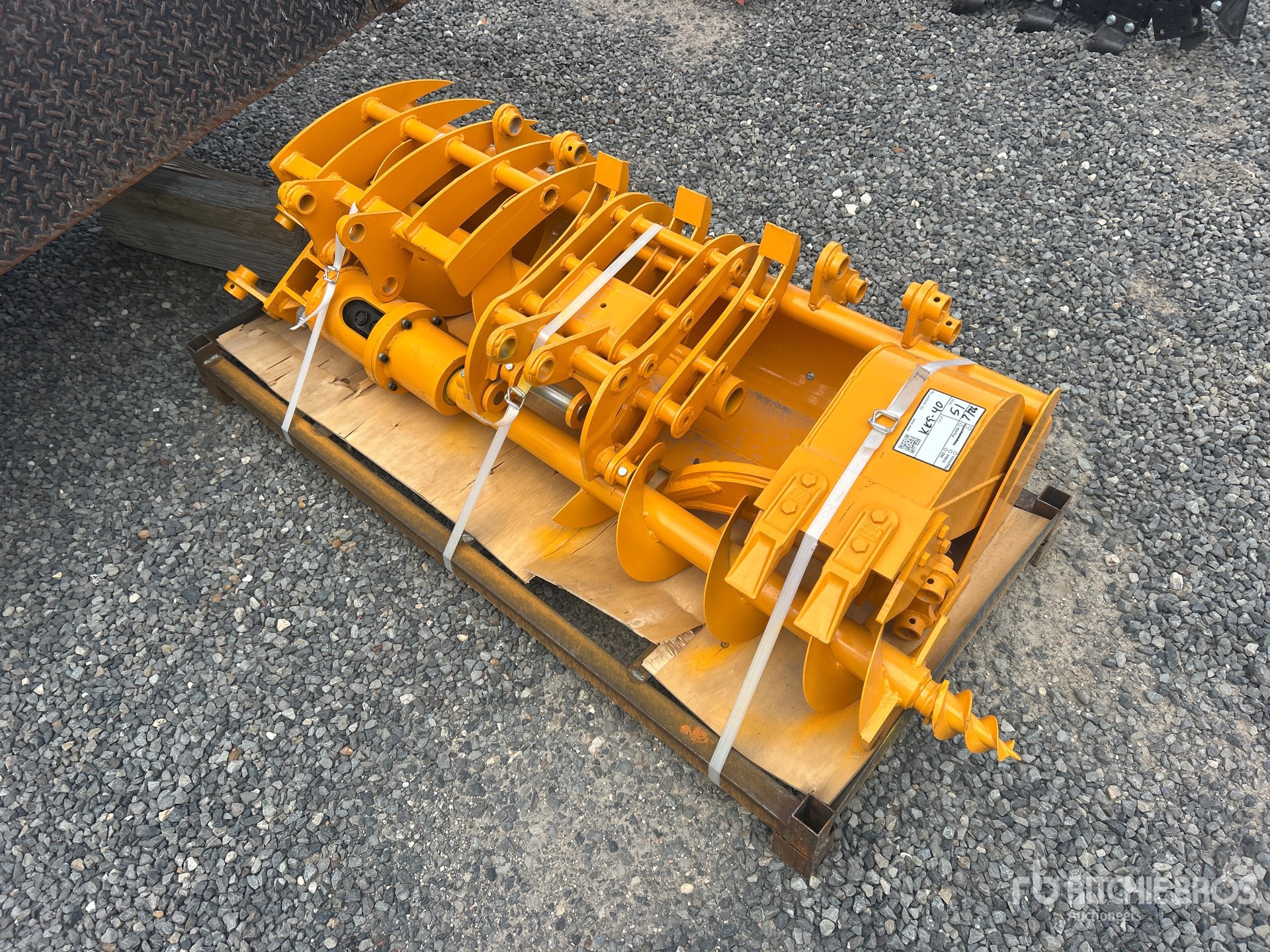 Quantity of (8) 2026 GIYI Cat 301 GYA-8 Mini Excavator Attachments - Fits Cat 301 (Unused)