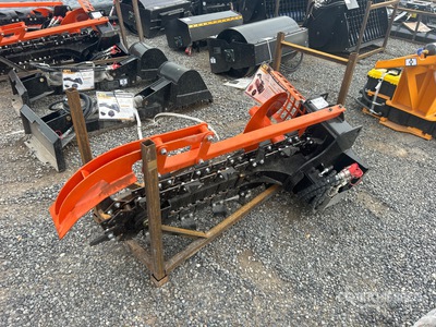 2025 GIYI GY-X39F 39 in Mini Skid Steer Trencher (Unused)