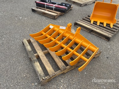 2026 GIYI 44 in Baggerrechen - Fits Cat 305 (Unused)