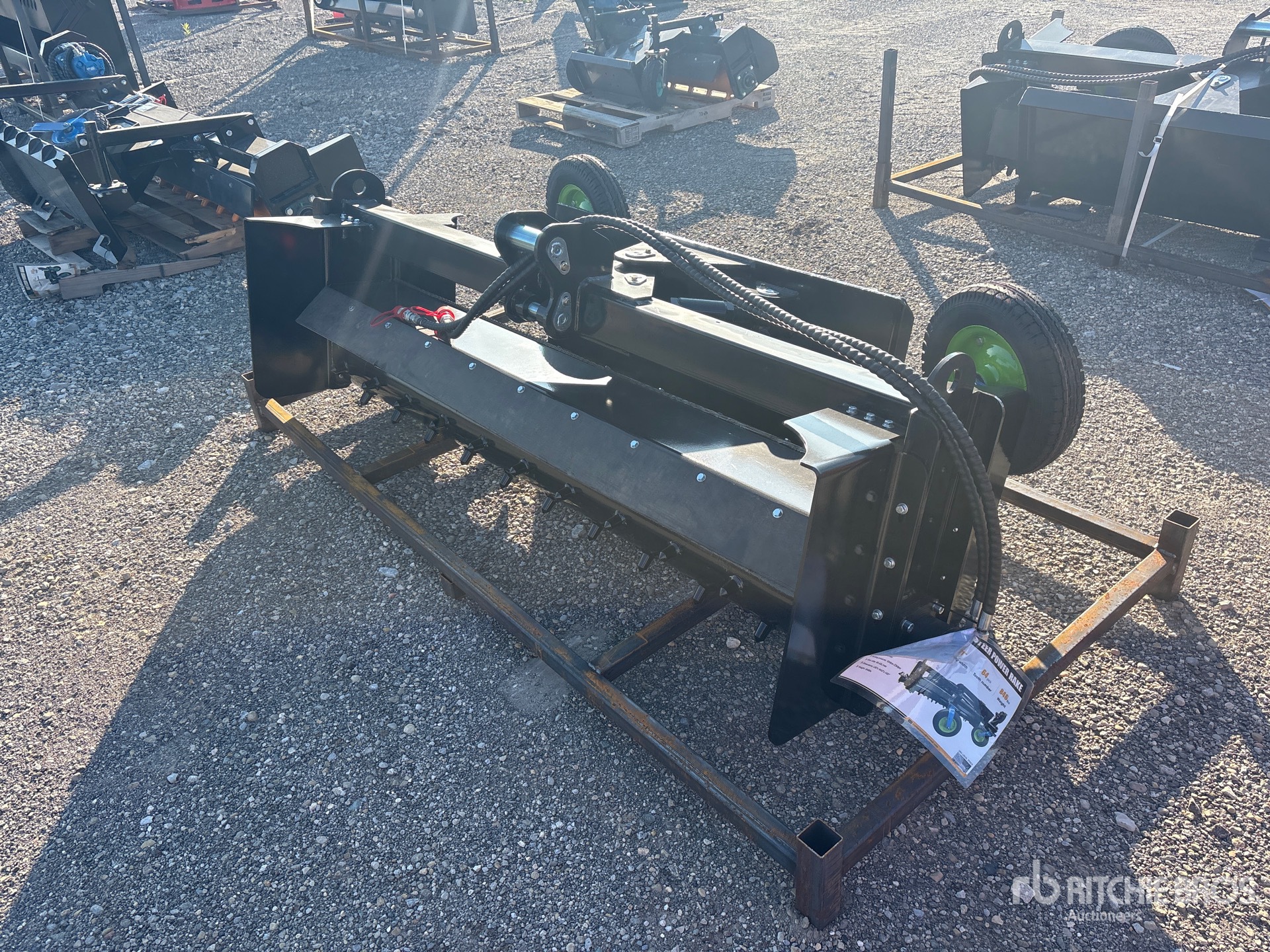 2026 GIYI GY-PR71 72 in Skid Steer Power Rake (Unused)