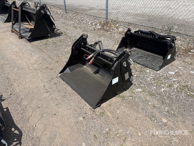 2026 GIYI GY-XKH39 4-in-1 Mini Skid Steer Bucket (Unused)