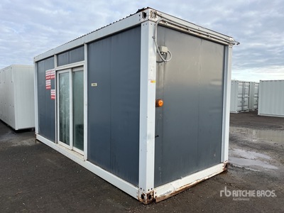 6 m x 2.4 m Skid-Mounted Oficina móvil