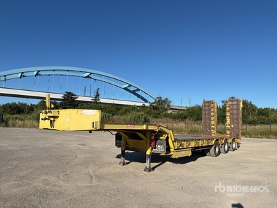 2005 Castera 3SS34T30B 54 t Tri/A Semi-Remorque Porte-Engin 3 Essieux Remorque Surbaissée