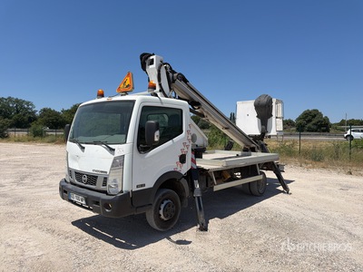 2018 Oil&Steel 18 m on 2016 Nissan Cabstar 4x2 Camion Nacelle Camión con Canastilla