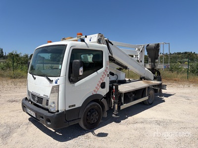 2017 Oil&Steel 20 m on 2017 Nissan Cabstar NT400 35.13 4x2 Camion Nacelle Camión con Canastilla