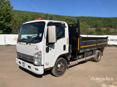 2012 Isuzu N Series 4x2 Aluminium Insulated Flatbed Dump Truck