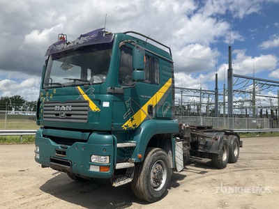 2006 MAN TGA26.480 6x6 T/A Sleeper Truck Tractor