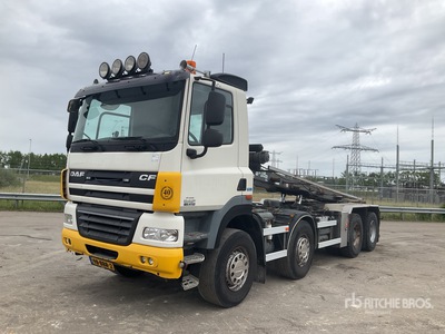 2013 DAF 85.410 8x4 Roll-Off Truck