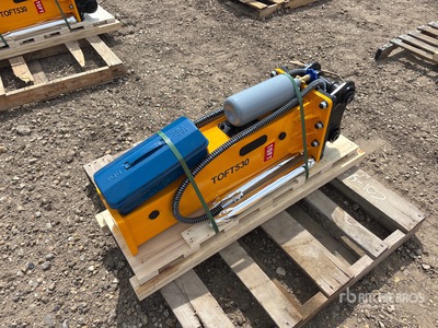 2026 TOFT TOFT530 Hydraulic Breaker Attacco per escavatore - Fits Excavator 2-5 Ton (Unused)