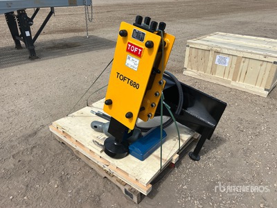 2026 TOFT TOFT680 9 in Skid Steer Post Driver (Unused)