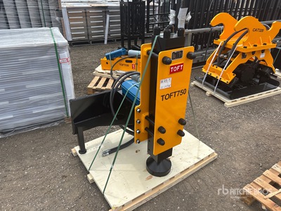 2026 TOFT TOFT750 Skid Steer Post Driver (Unused)