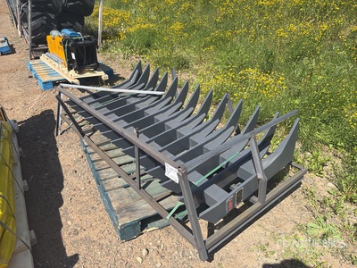 2026 TOFT ST-72 72 in Skid Steer Root Rake (Unused)