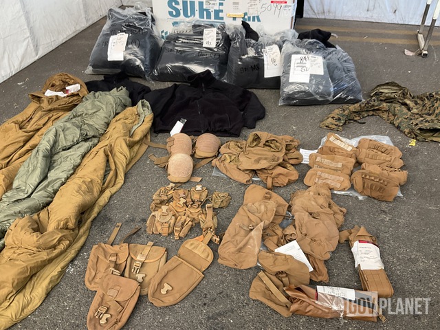 (27) Cold Weather Shirts, (2) Cold Weather Jackets & Assorted Items