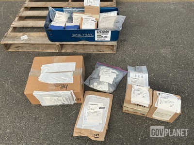 (33) Assorted Thrust Bearings, (1) Sleeve Bearing & Assorted Items