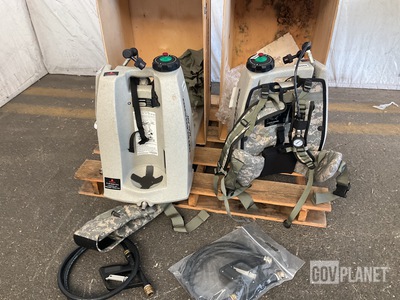 (2) Intelagard Macaw Backpack Decontamination Systems & Assorted Items