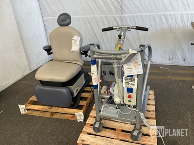 (1) Midmark 641-003 Examination Table & (1) Handicare MiniLift 200 Patient Lift