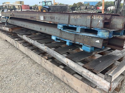 (9) 20’ x 9” x 8” Steel H-Beams & (18) 12” x 6” x 3/4” Steel Plates