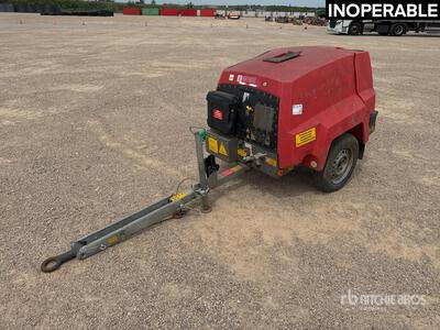 2021 Kaeser M20PE Mobile Compresseur A Air Air Compressor (Inoperable)