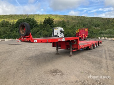 2010 Nooteboom OSD-37-03V/L PT Tri/A 11.63 m - 18.33 m Extendable مقطورة سطح السفينة