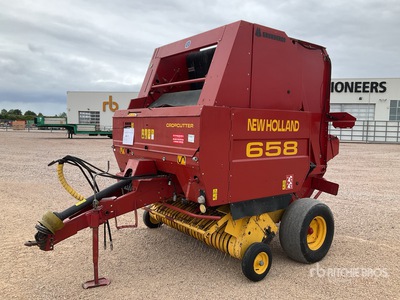2002 New Holland 658 Presse A Balles Rondes Enfardadora cilíndrica