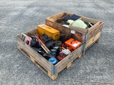 Assortment of Tools, Fire Helmets, Harnesses & Clothes ハンドツール