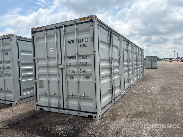 2026 40 ft High Cube Multi-Door Storage Container