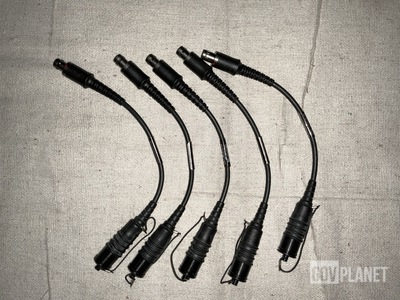 (134) Television Equipment V60/LE Headset Adapter Cables