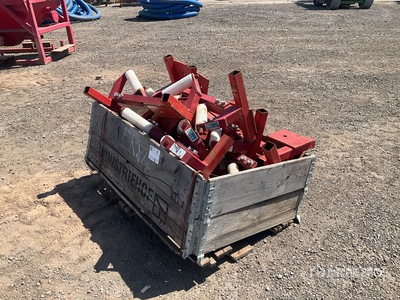 Quantity of (8) LGS Conveyor belly rollers Divers - Industriel
