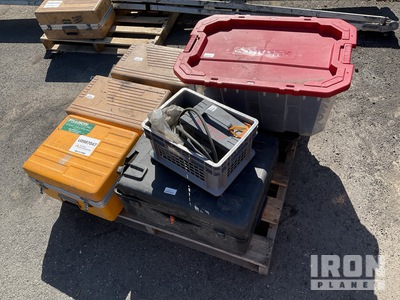 Quantity of (7) Topcon Misc. Automation, Sensors, Heads Etc