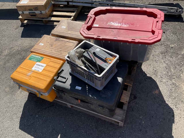 Quantity of (7) Topcon Misc. Automation, Sensors, Heads Etc