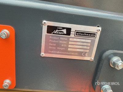 2026 Handy HSFG130 Foldable Skid Steer Grader (Unused)