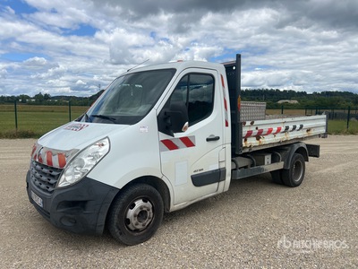 2014 Renault MASTER dCI 125 Camion Benne 3 places Kipper-Lkw