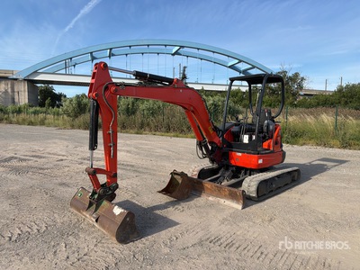 2017 Kubota U35-3 Mini-Pelle Mini pelle hydraulique