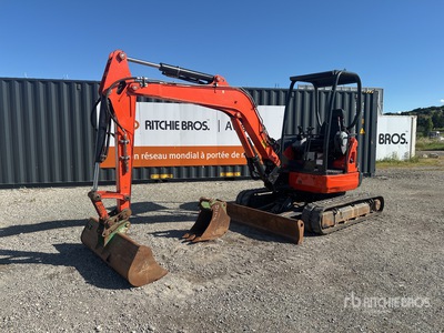 2017 Kubota U35-3 Mini-Pelle Mini pelle hydraulique