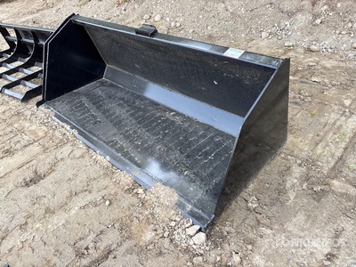 2025 Kit Containers QT-SNB-84 84 in Multi-Purpose Skid Steer Bucket (Unused)