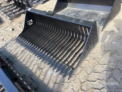 2025 Kit Containers QT-SB-L72 72 in Skeleton Skid Steer Bucket (Unused)