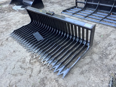 2025 Kit Containers QT-SB-L72 72 in Skeleton Skid Steer Bucket