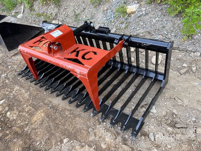 2025 Kit Containers QT-SG-S76-V3 76 in Skeleton Skid Steer Grapple (Unused)