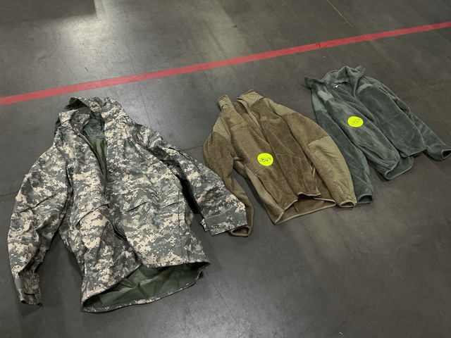 (9) Cold Weather Parkas & (37) Cold Weather Jackets