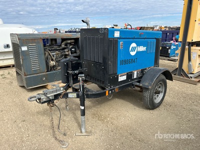 2019 Miller Electric Big Blue 400 Eco Pro Mobile Multi-Process Soudeuse à moteur