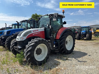 2018 Steyr 4110 MULTI ECOTECH 4WD Tractor
