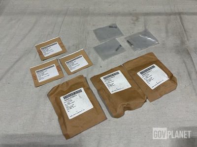 (6) Aircraft Check Valves, (17) Pin-Rivets, (8) Retaining Rings & Assorted Items