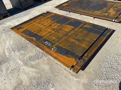 2025 Kit Containers 5 ft x 8 ft (0.75 in Thick) Placas de acero