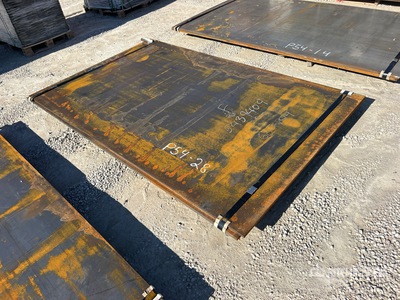 2025 Kit Containers 5 ft x 8 ft (0.75 in Thick) Placas de acero