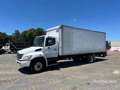 2010 Hino 268 4x2 Moving Autocarro furgonato
