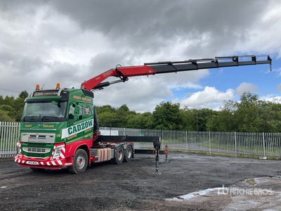 2016 Fassi F660RA2.26 1600 kg on 2017 Volvo FH540 6x4 Sleeper Truck Tractor w/Crane