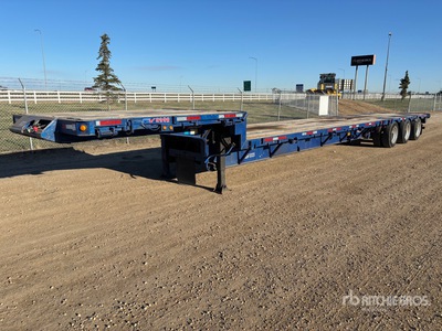 2012 Manac 52 ft Tri/A 52 ft Extendable Step Deck Trailer