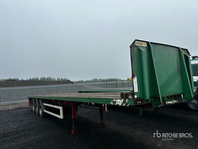 2006 Dennison Special Type 39 ton Tri/A Remolque caja abierta